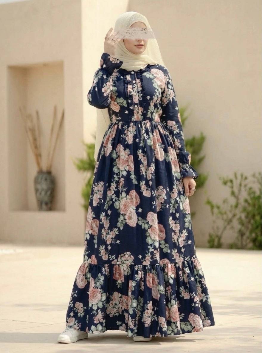 پیراهن گلگلی رها