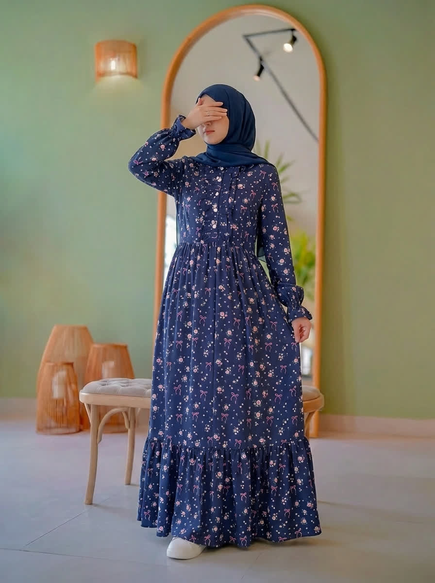پیراهن ساحلی پاپیون