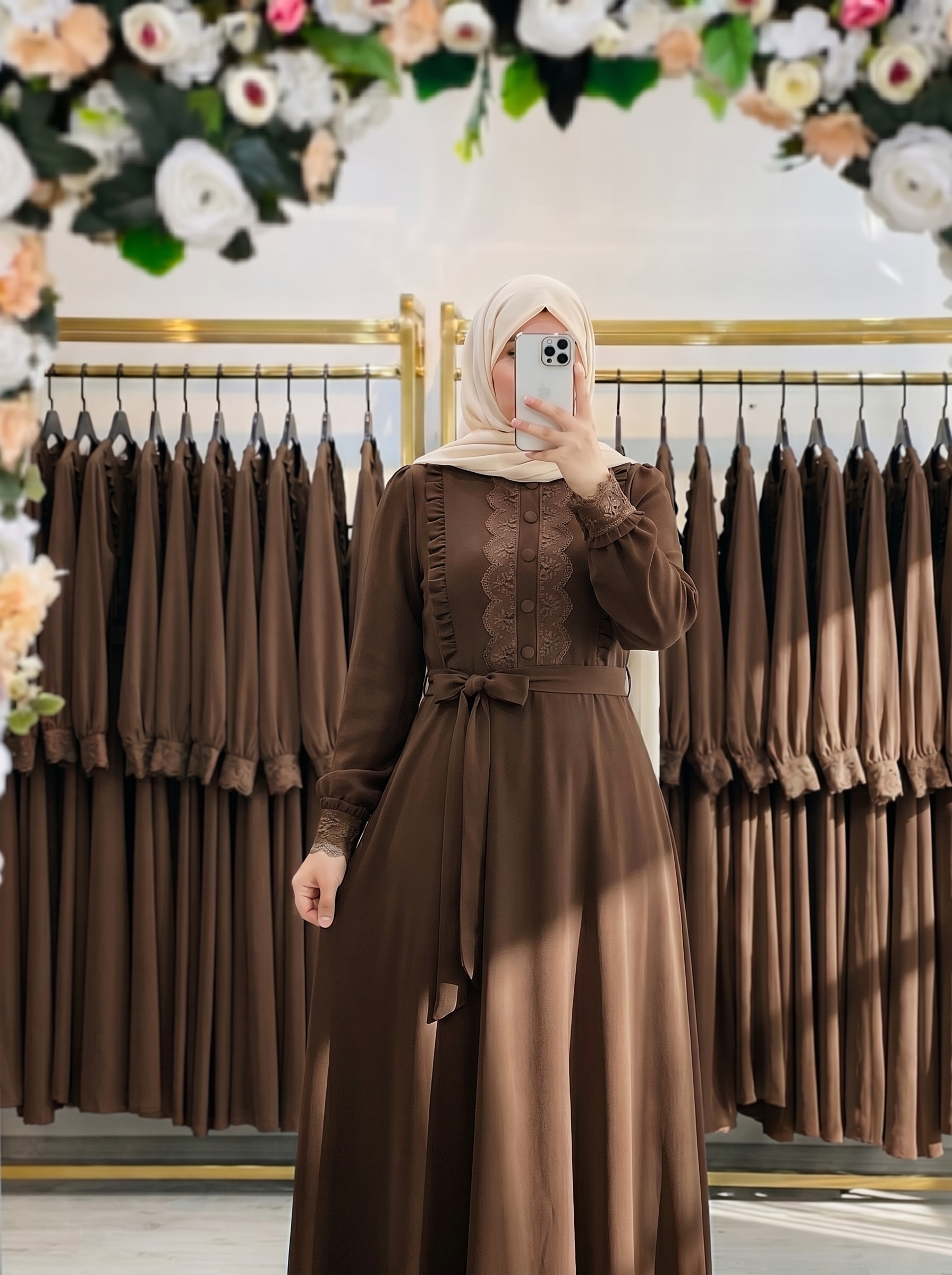 دل آرا قهوه ای